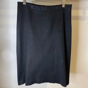 Ralph Lauren Purple Label Black Pencil Skirt